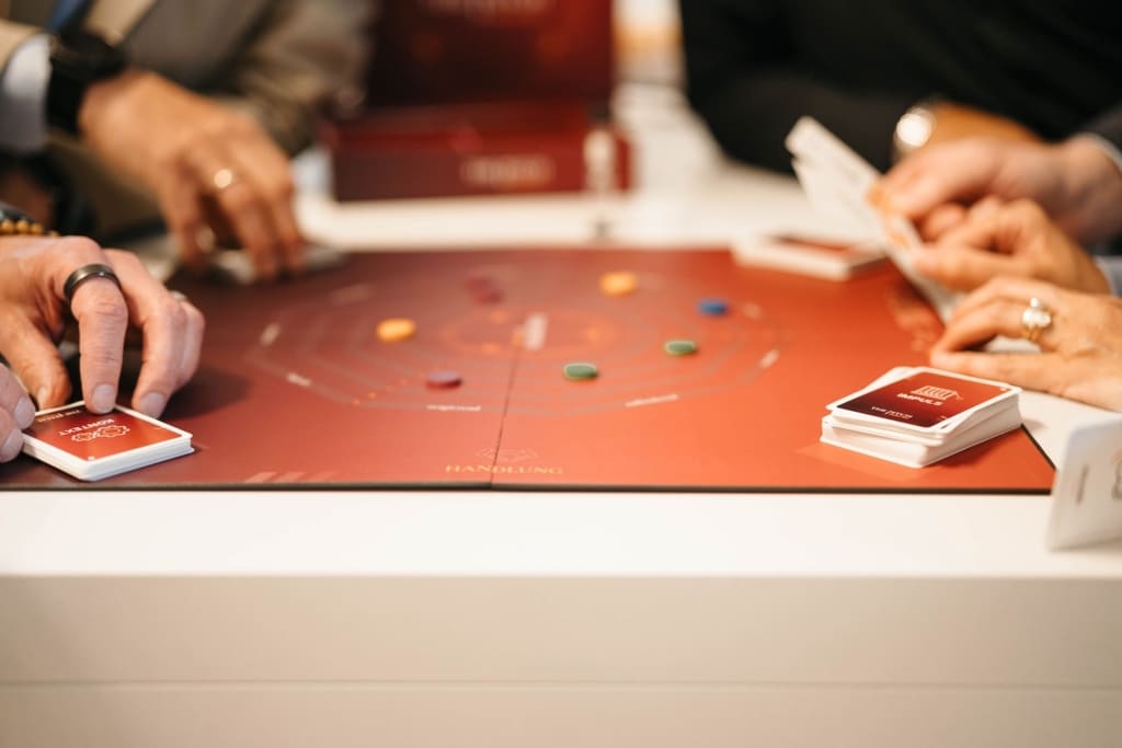 Spielen in Verkaufstrainings