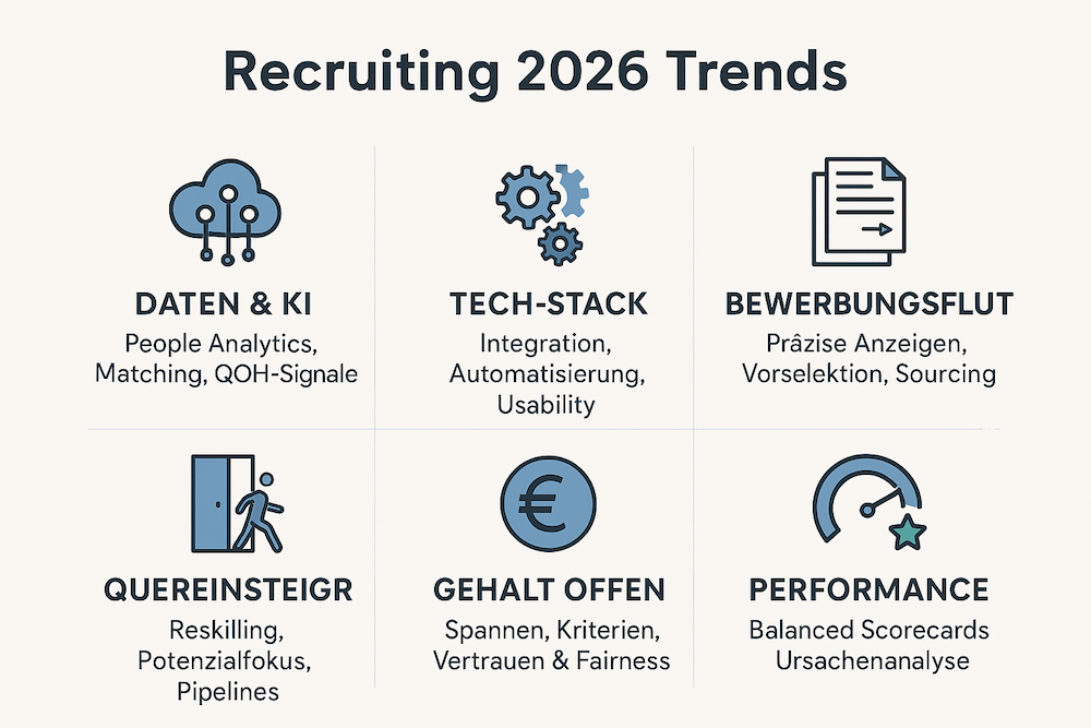 Recruiting die wichtigsten Trends 2026